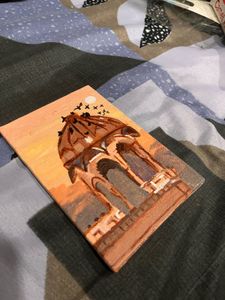 Rajasthani palace acrylic painting 🖼️