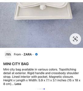 Zara Mini City Bag