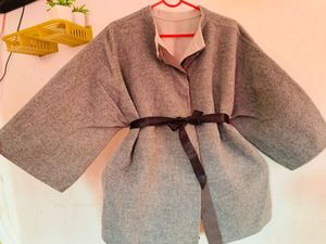 Stylish Grey Kimono Jacket