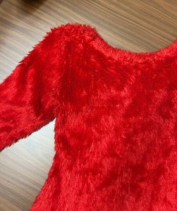 red fur top