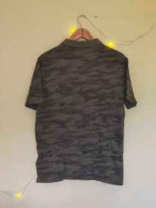Polo Short Sleeve Camo Tee