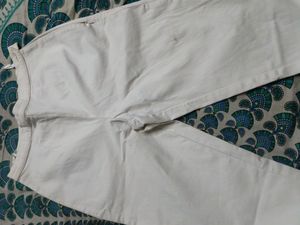 New White Baggy Jeans
