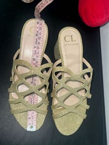 Carlton London Gold Heels