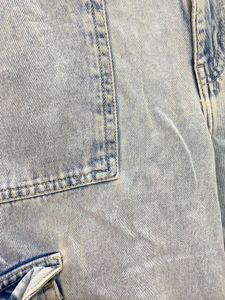 Light Wash Cargo Jeans