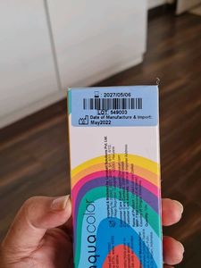 aquacolor disposable  blue Contact Lenses