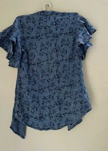 Denim Jacket With Beautiful Sleeves