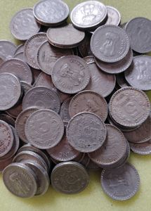 Vintage Indian 5 Rupee Coins - 20 Pcs Set only.