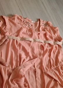 Beautiful Peach Colour Top,