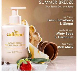 mCaffeine Summer Breeze Body Lotion