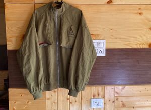 Olive Green Casual Jacket