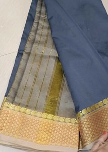 Elegant Grey Saree