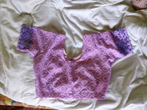 Elegant Purple Saree