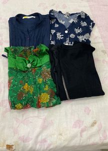 4 Tops & Tunics Bundle