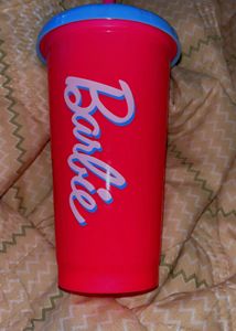 Barbie Cup with Straw
