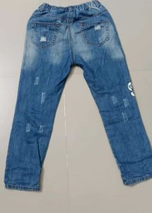 Cute Distressed Denim Jeans