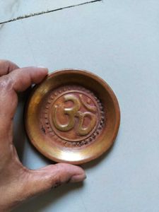 Antique Pooja Plates (Brass &amp; Copper)