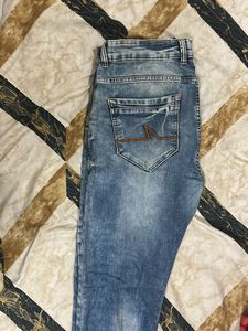 Men's Distressed Denim Jeans