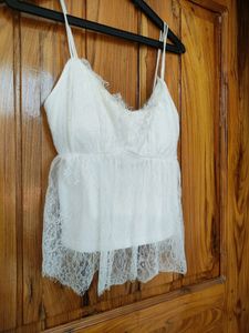 Beautiful Women&#39;s Casual White Top