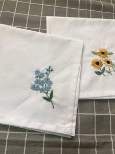 Customise hanky name mention Embroidery