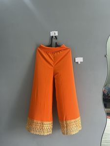 Orange Palazzo Pants(s, M)