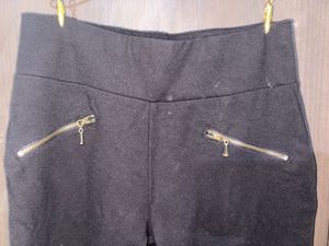 Black Fitted Pants