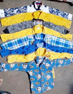 2+4 Years Boy Combo Of 8 Shirt 👕 Good Condition