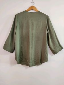 Atmosphere Women Moss Green Top