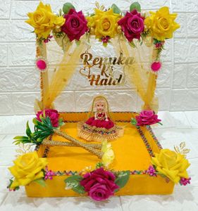 Haldi Platter, Mehndi Platter, Engagement Platter