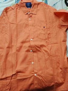 Mens Orange Shirt