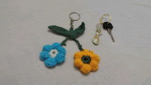 Flower Keychains