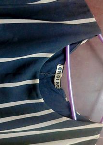 Black Striped top