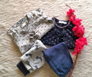 Blue and Grey Top And Pant Set (Boys)