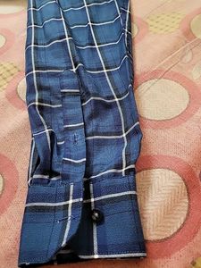Blue Regular Shirt For Men