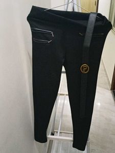 Designer Black Pants