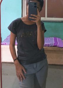 Elegant Grey Top For XS Sizeyy Girliess...