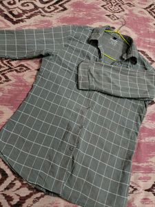 Grey Check Shirt