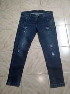 Stylish Distressed Jeans