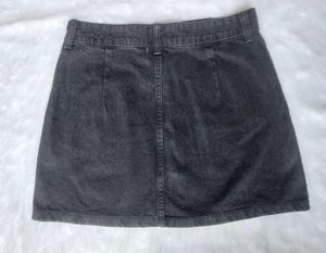 Denim Mini Skirt