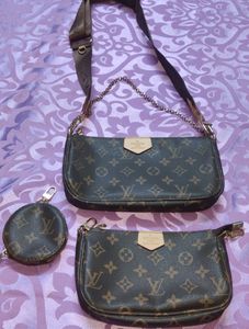 Brand New Louis Vuitton Multi Pouchette Sling Bag.