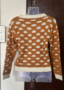 Cute Cutout Knit Sweater