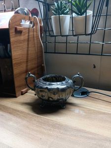 Vintage Silver Sugar Bowl