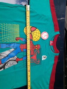 Spiderman Printed Tshirt With Tag