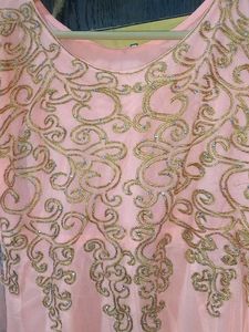 Floor Touching Dress