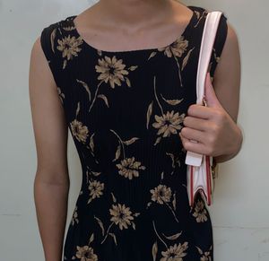 Vintage Floral Dress