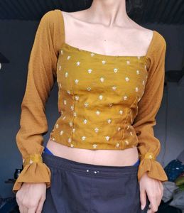 Floral Embroidered Top🤌😩✨️