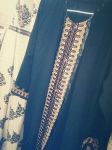 Long Sleeved Black Burqa