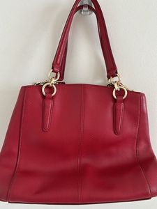Coach Red Handbag