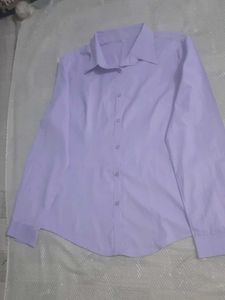 Lavender Button-Down Shirt(New)