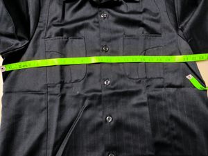 Dark Blue Safari Suit Pre Stitched