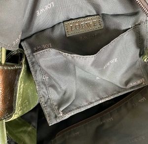 Loewe Brown Patent Leather Bag